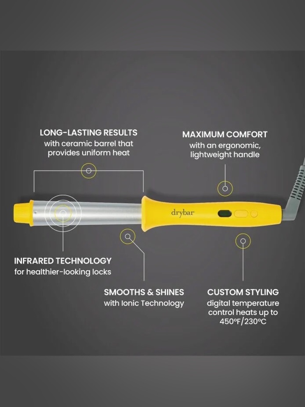 Drybar The Wrap Party Curling & Styling Wand - Picture 2 of 16
